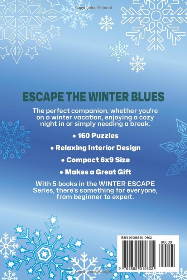 Miniatura 2 de SUDOKU Magic Wonderland - Book1 EASY Escape the Winter Blues with our Brand New Series (Winter Escape Sudoku Series)