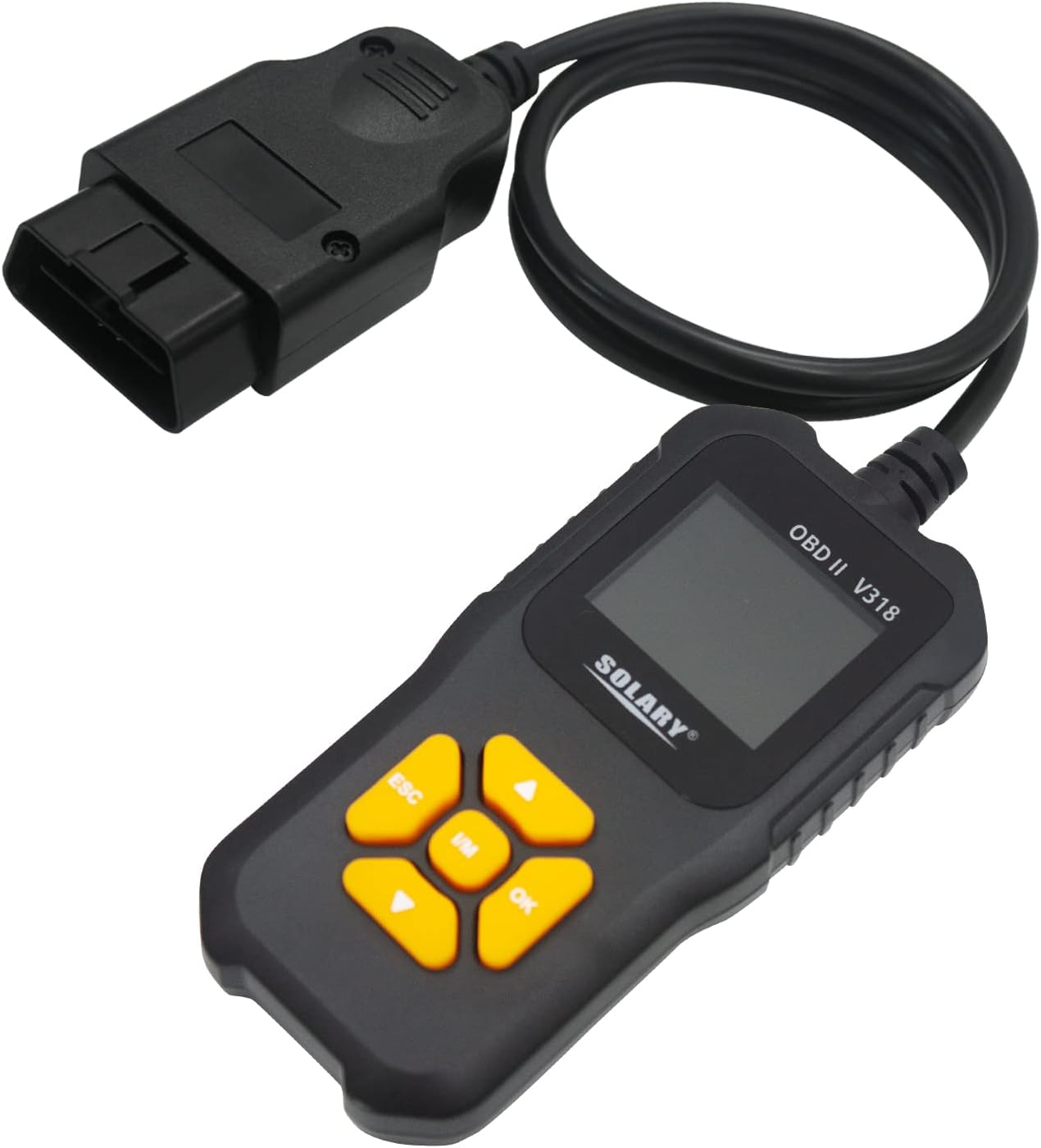 Buy Solary Car OBD2 Scanner Code Reader, V318 OBD2 Scanner Check Engine Light Scan Tool
