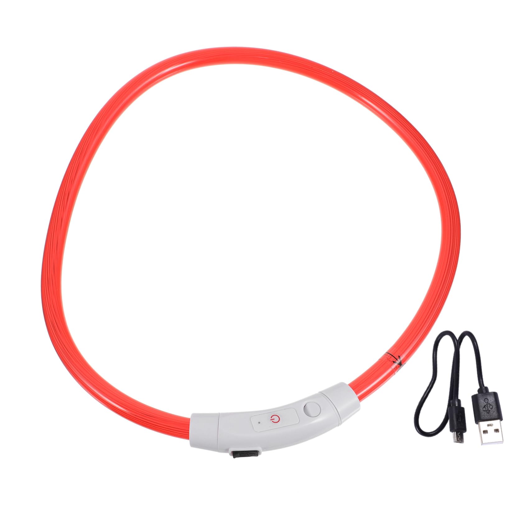 BESPORTBLE 3piezas Collar Led Recargable para Collar USB Diseño para Cachorros y Pequeñas