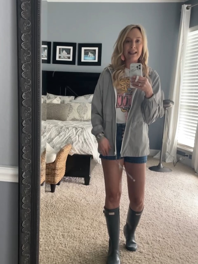 Avoogue Chaqueta De Lluvia Ligera Para Mujer, Impermeable, Larga, Con Forro, Rompevientos Con Capucha Y Bolsillos, Rosado