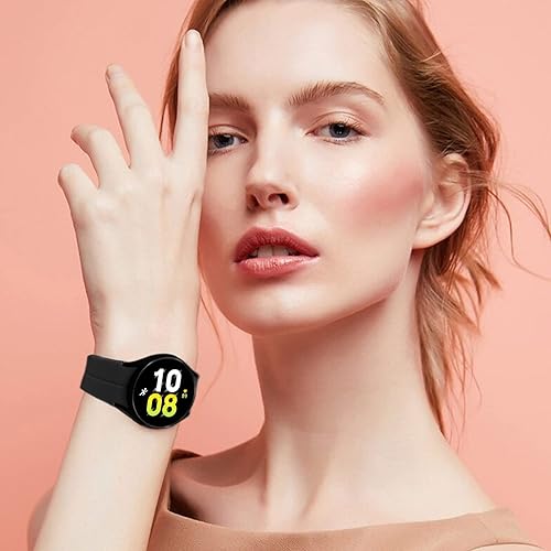 Miniatura 4 de kitway Correas compatibles con Samsung Galaxy Watch 5 Pro Band 1.772 inGalaxy Watch 5 Bandas 1.575 in 1.732 in, correa deportiva de silicona sin