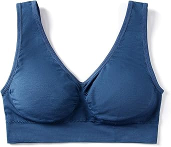 Vermilion Bird Women's 3 Pack Seamless Comfortable Sports Bra with Removable Pads