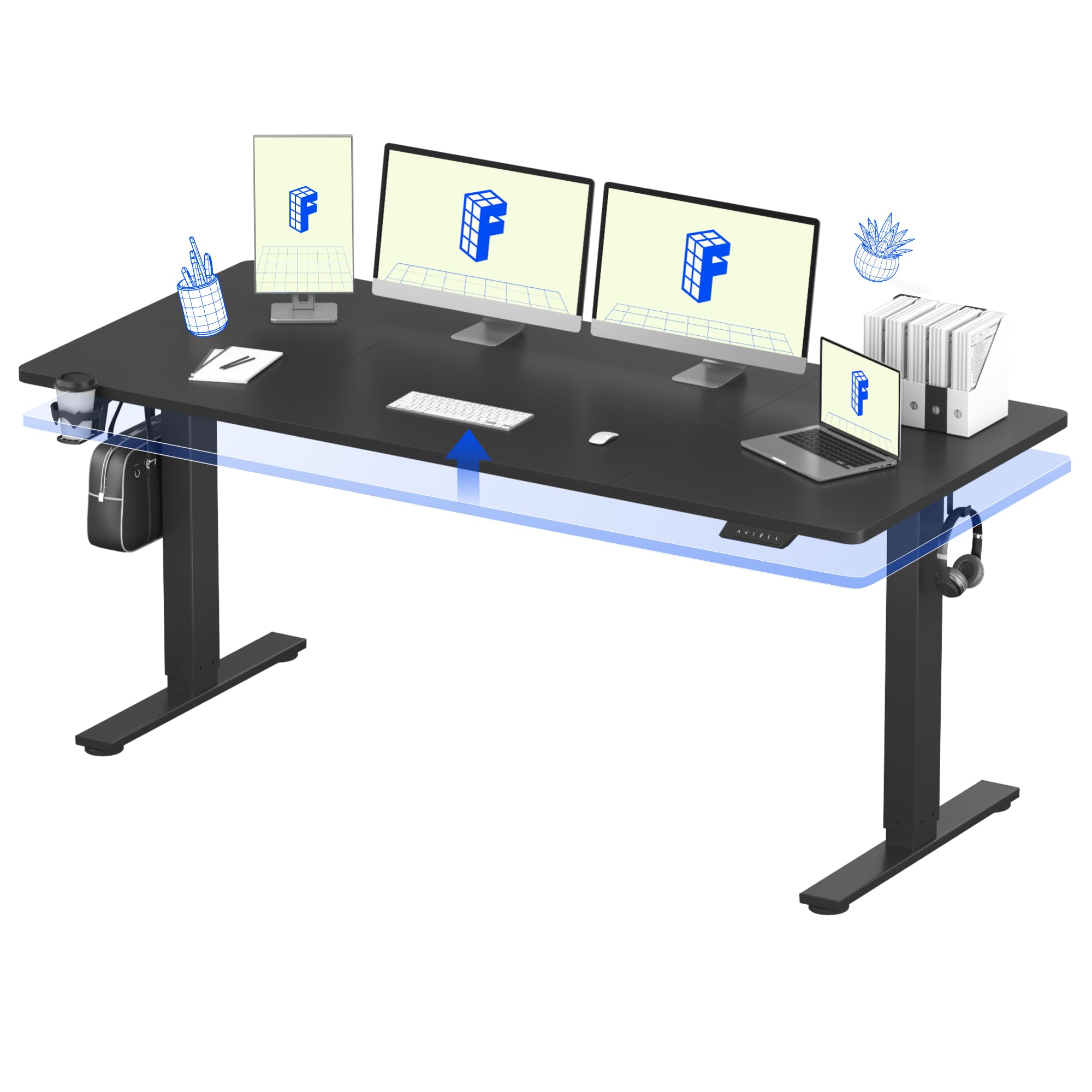 FLEXISPOT 71x32 Large Standing Desk