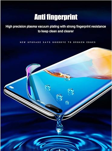 Miniatura 6 de Iiseon Protector de pantalla para Samsung Galaxy A32 5G, 2 piezas de película protectora de hidrogel suave HD ultra transparente alta sensibilidad