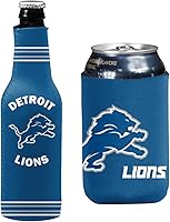 Vista 108 de Soporte aislante para latas y botellas de fútbol americano enfriador de bebidas Huggie (Nueva Orleans (Saints) - Negro)