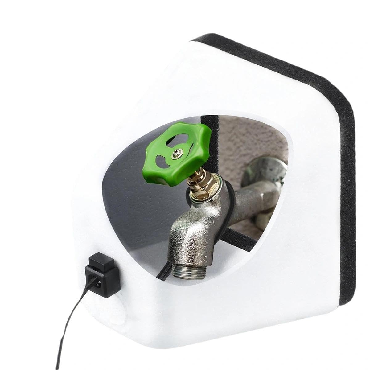 Coperture per rubinetti invernali da esterno, isolate in schiuma, per protezione dal gelo, coperture per tubo da giardino (confezione da 2) - Accessori essenziali per l'inverno