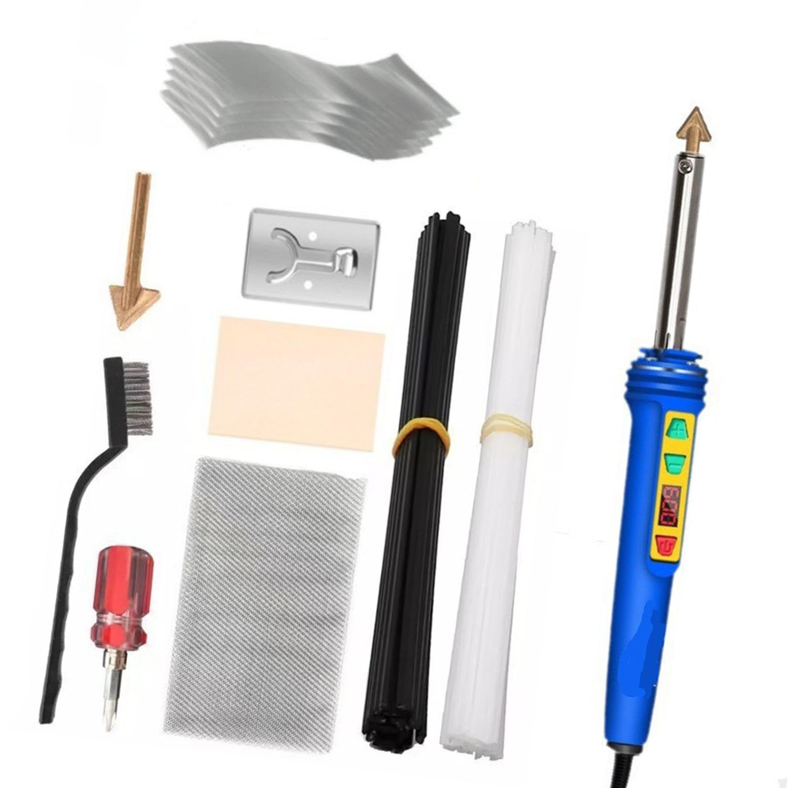Kit de fer à souder numérique pour réparation électronique avec outils