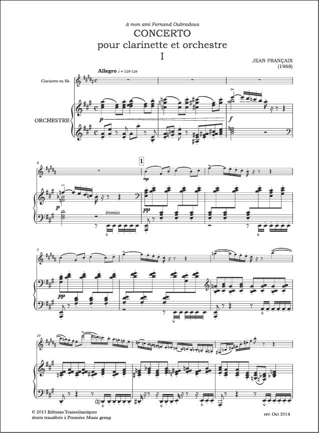 Amazon | Alphonse Leduc ウィットナー フランセ : コンチェルト