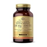 Vitamin E 268 MG (400 IU) (d-Alpha Tocopherol & Mixed Tocopherols), 100 Softgels - Supports Immune System & Skin Nutrition - Natural Antioxidant - Gluten Free, Dairy Free - 100 Servings