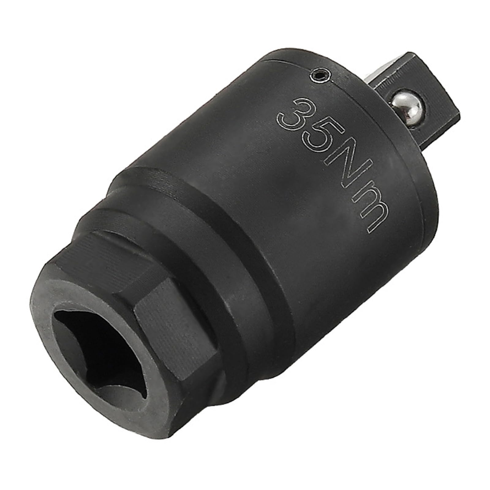Hsioluted 35Nm 3 / 8In Drive Torque Adapter, Alloy Steel Torque Control With Ergonomic Grip For Auto Repair & Maintenance Precisions Torques Adapter