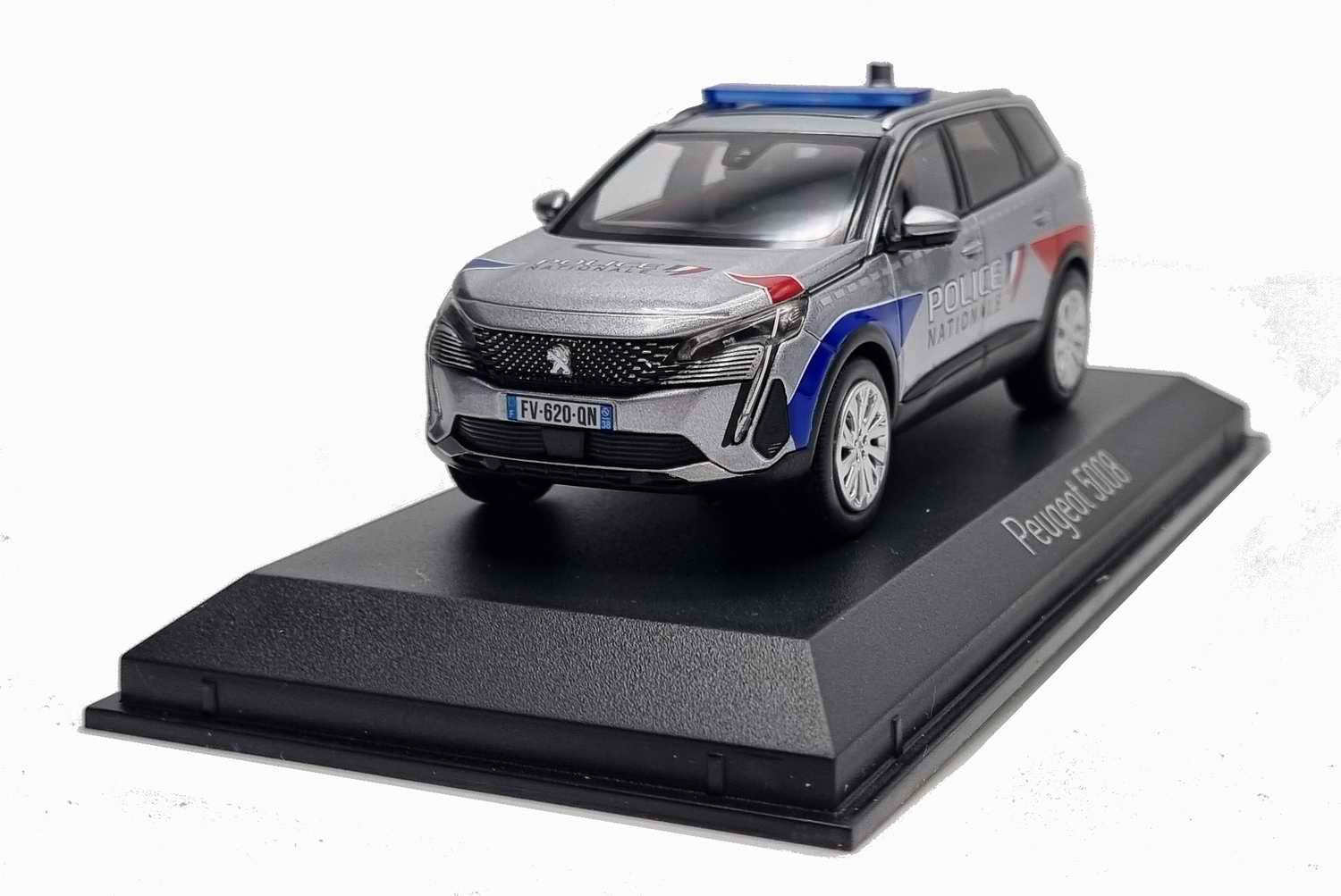 NORE 473927 Miniature Peugeot 5008 GT National Police 2021