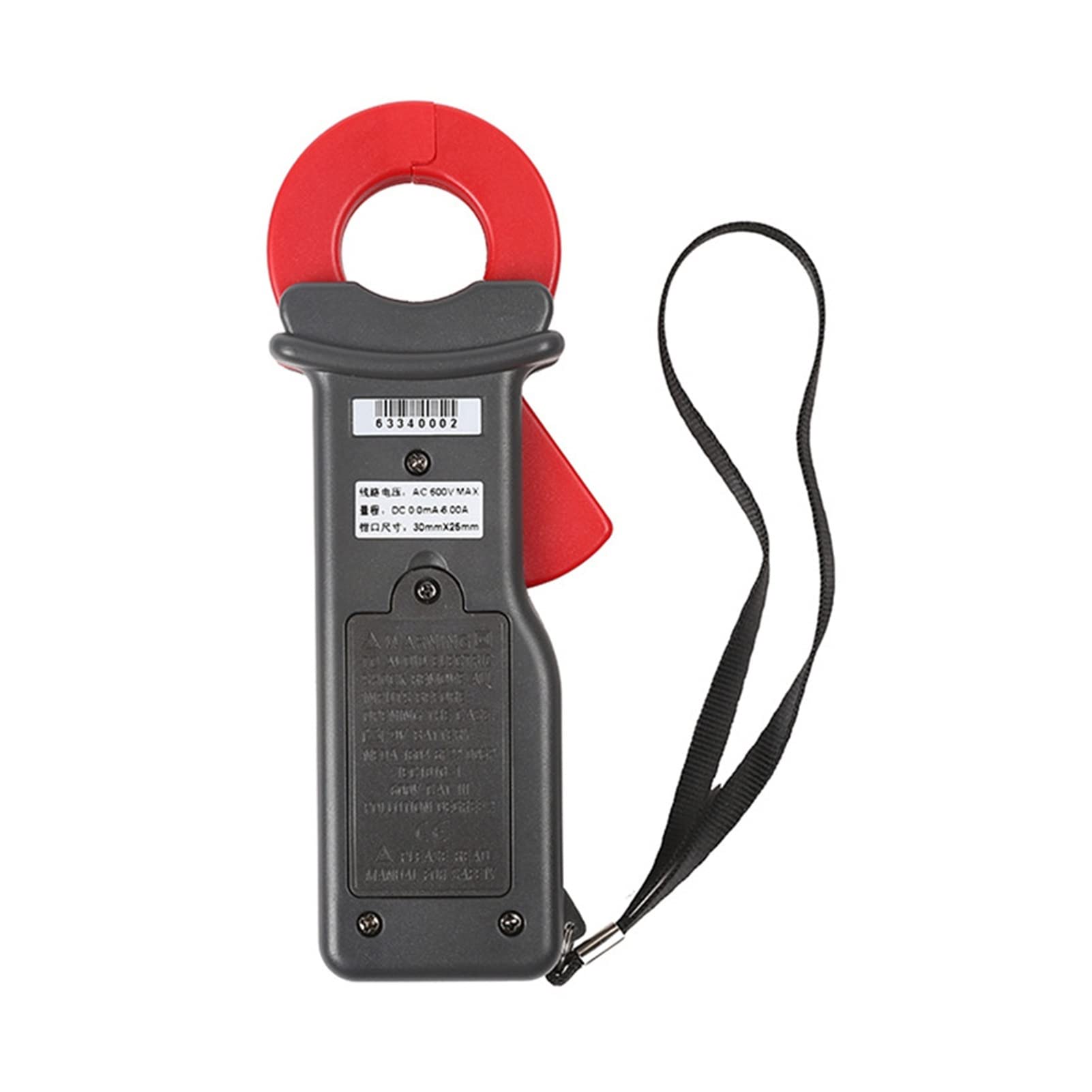 Pinza Amperimétrica, ETCR6300D DC Filtración/CORRIENTE CONTINUA Medidor de abrazadera de corriente de fuga 0.0 MA ~ 6.00A DC Medidor de resistencia a la tierra multímetro