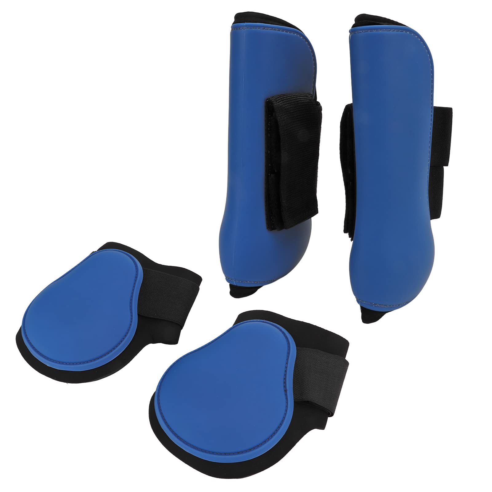 Protège-Jambes de Cheval, Bottes de Soutien de Cheval en néoprène Absorbant Les Chocs, Protection Durable, pour la Course, Le Saut, l'entraînement, Les Pattes Avant et arrière, 4