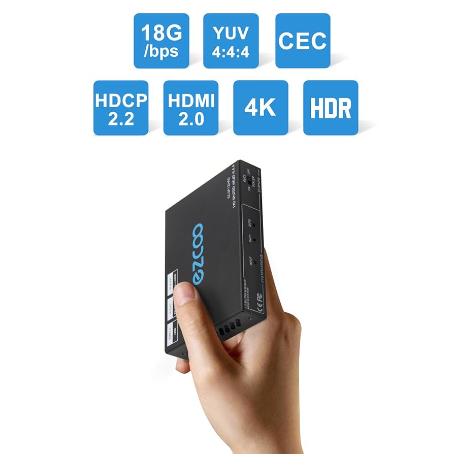 EZCOO スプリッター 4K HDMI 2.0 Splitter 1X2 Amazon.co.jp: EZCOO HDMI分配器 1入力2出力 1x2 HDMI