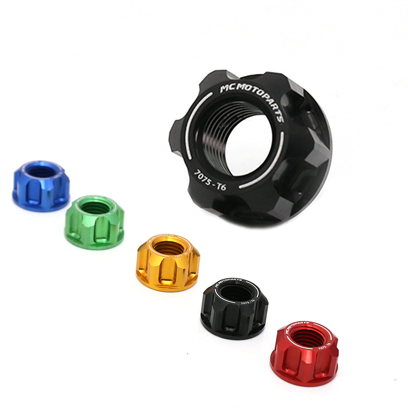 Amazon.co.jp: MC MOTOPARTS レーシングリアスプロケットナットセット