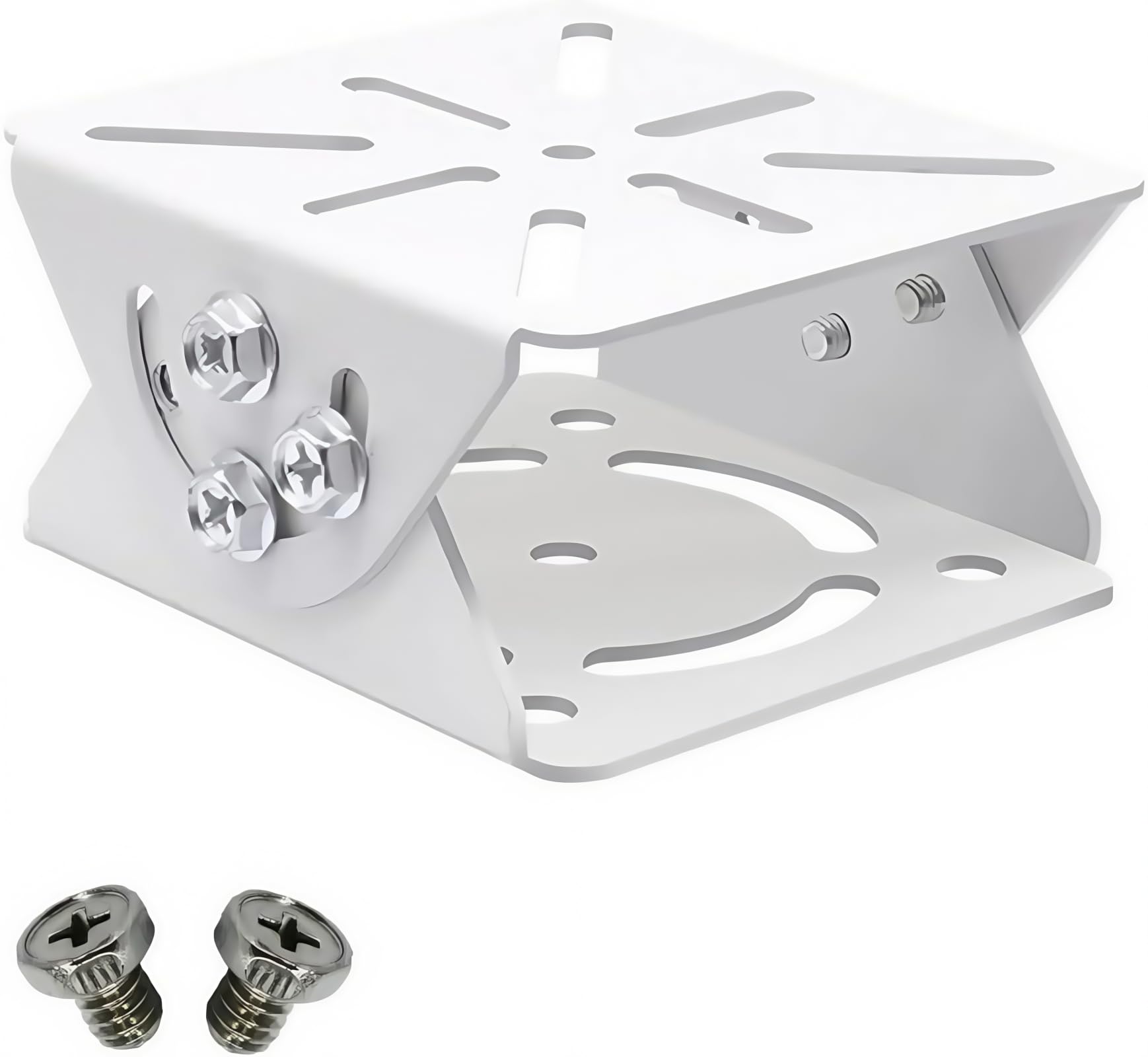 V-Fiabilidad CCTV Security Camera Mounting Bracket Steel,Duckbill 2D Joint Connector Video Surveillance Camera Mounts Support for CCTV Surveillance