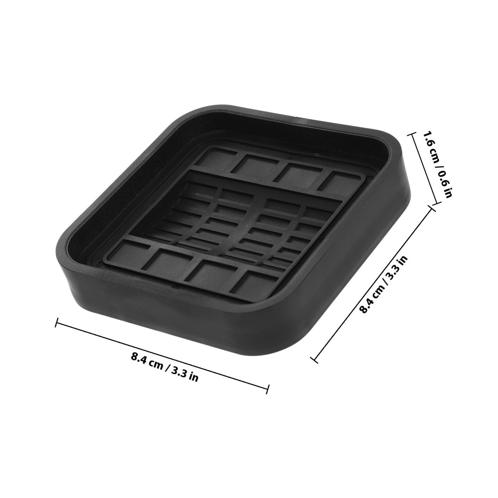 LALAFINA 8 Pezzi Fermaruote in Silicone Antiscivolo per Mobili Tappi per Ruote per Pavimenti in Legno Cuscinetti Proteggi Pavimento per e Sedie Accessori per Protezione