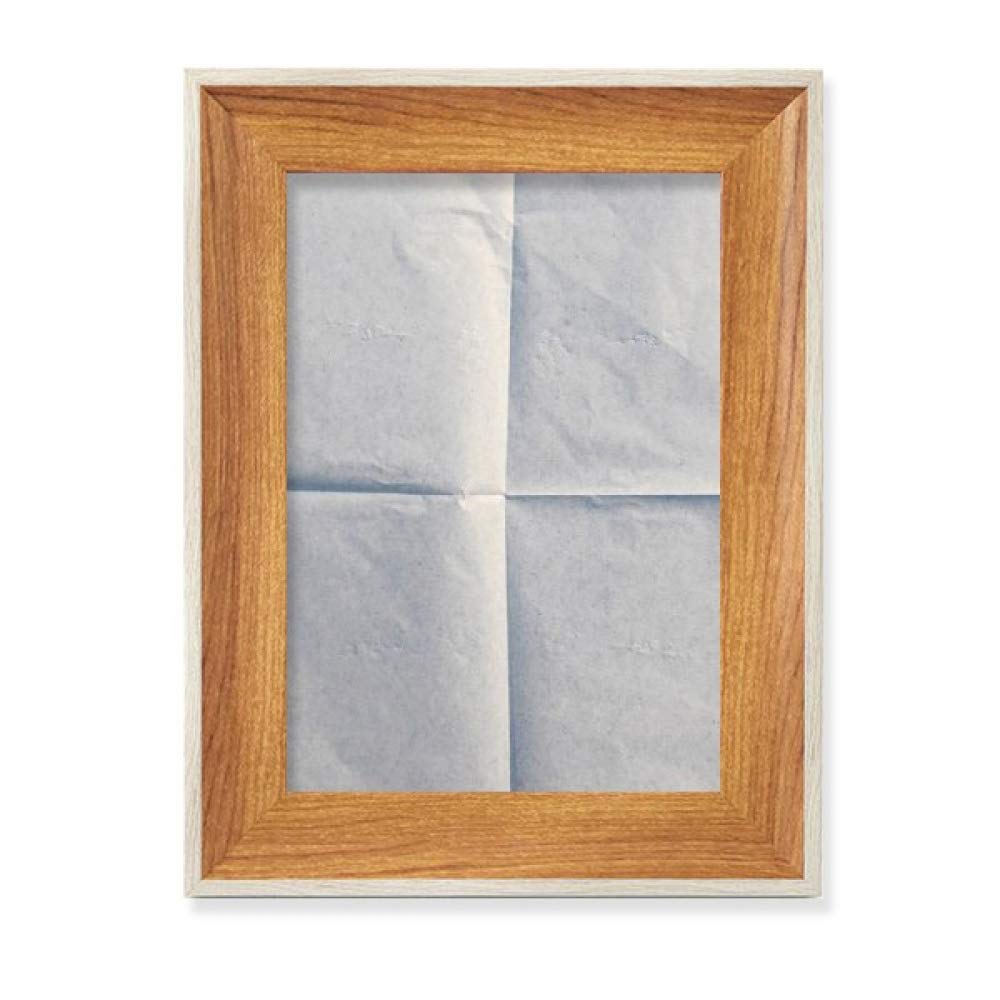Cadre photo en bois de bureau texture papier pour affichage art