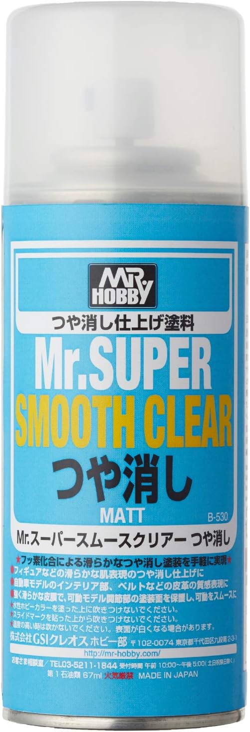GSI Creos B530 Mr. Super Smooth Clear Flat, Mr. Hobby