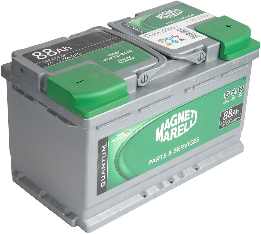 Magneti Marelli Batteria per auto 90AH 12V 740A EN1 per cassetta L4
