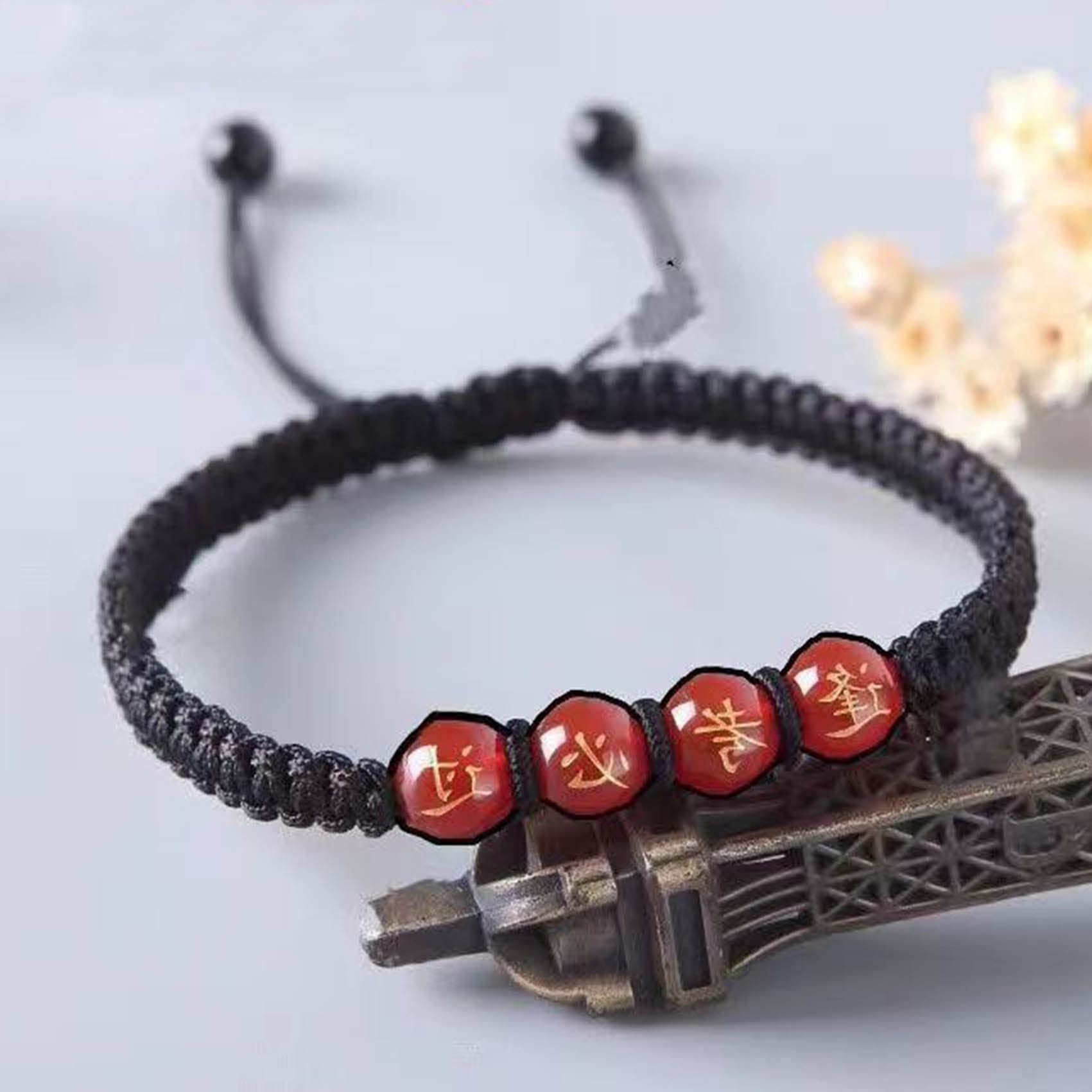 WZGWDC Pulsera Feng Shui, Pulsera (Color: Oro)