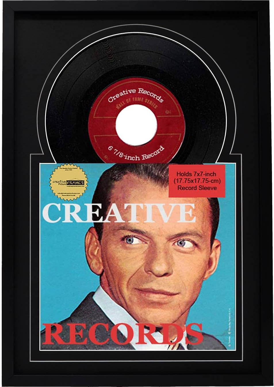 Buy Creative Picture Frames 7” Single Vinyl Single Jukebox Record Frame