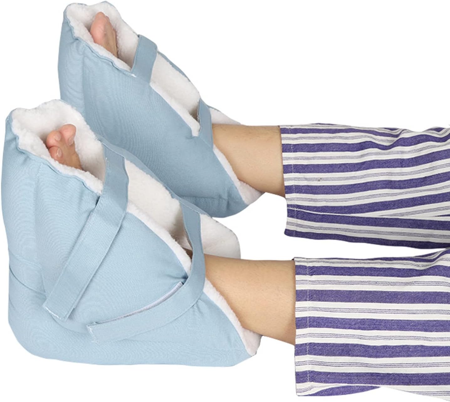 1 Pairs Soft Adjustable Foot Ankle Support Pillows Relieve Pressure from