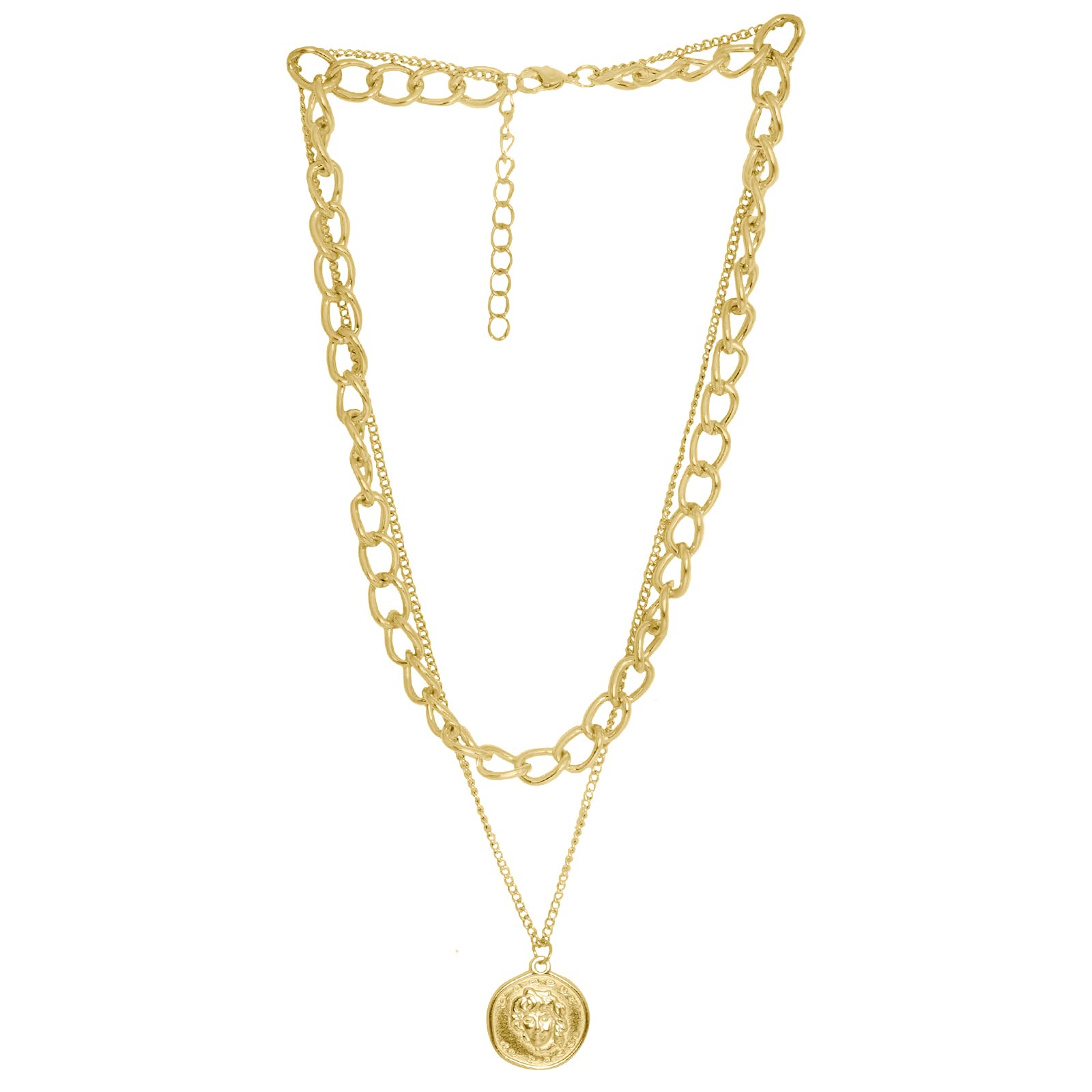 Joker & Witch Women Nodo Chain Link Gold Layered Necklace (B0BPXCJ22J) Amazon Price History, Amazon Price Tracker