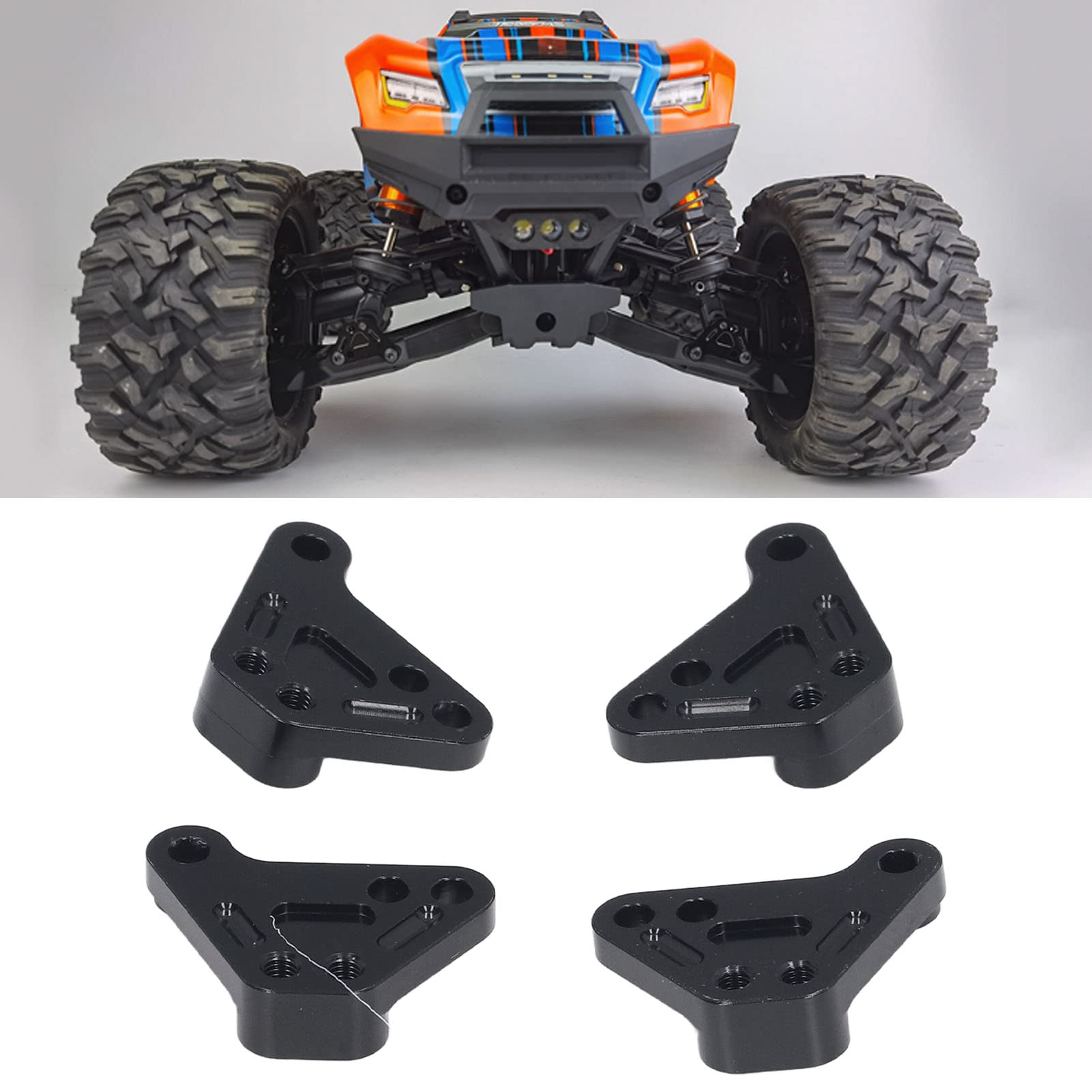 Tours De Choc En Alliage D'aluminium Pour Traxxas 1/10 MAXX WideMAXX | Lot De 4 Avant/arrière