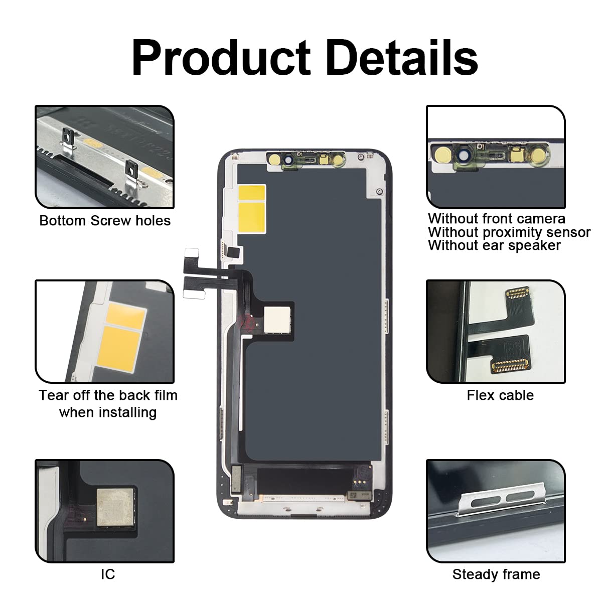 Batterie Haute Capacité 9300mAh Pour IPhone 13 Mini - Remplacement Avec Kit De Réparation (modèles A2626, A2628, A2629, A2630) - 2