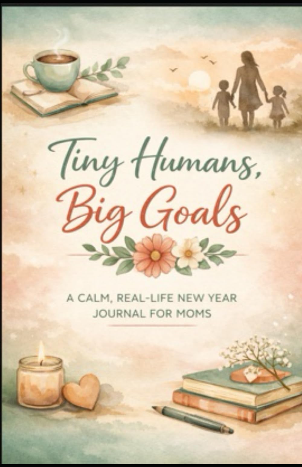 Tiny Humans, Big Goals: A Calm, Real-Life New Year Journal for Moms