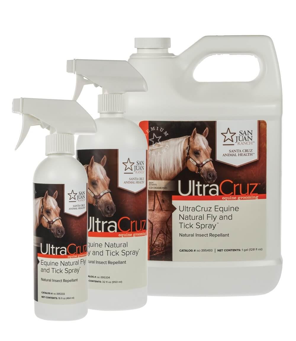 UltraCruz Equine Natural Spray anti-mouches et tiques 473 ml