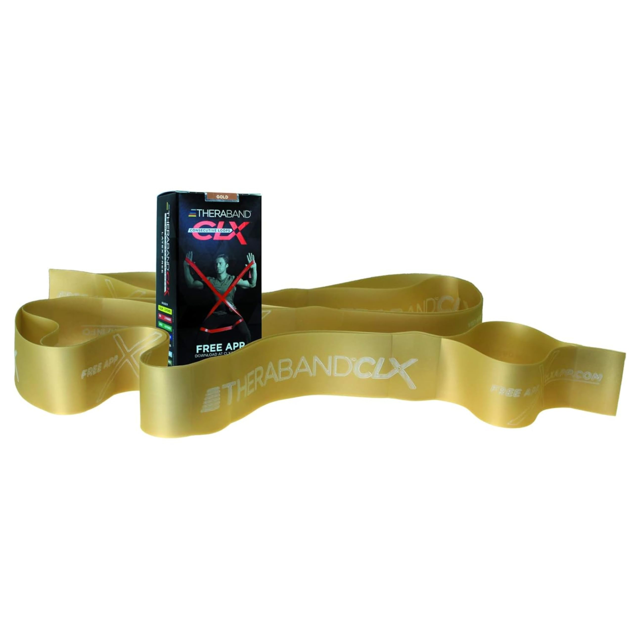 Workout Equipment Gold's Gym Yellow Resistance Band