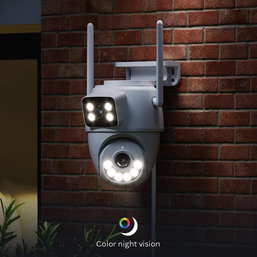 Camera operating with color night vision enabled