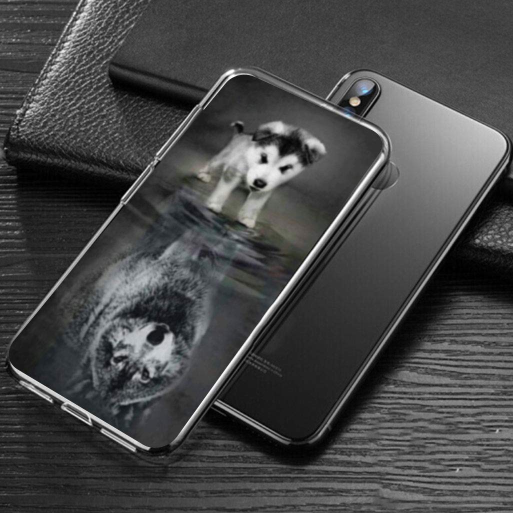 CXKJ Custodia per Oukitel WP5 PRO (5.5 Pollice) Nero Cover, Silicone Case Crystal Ultra Thin Morbido TPU Bumper Anti-Scratch Anti Scivolo Protettiva Case Cover per Oukitel WP5 PRO - Nero