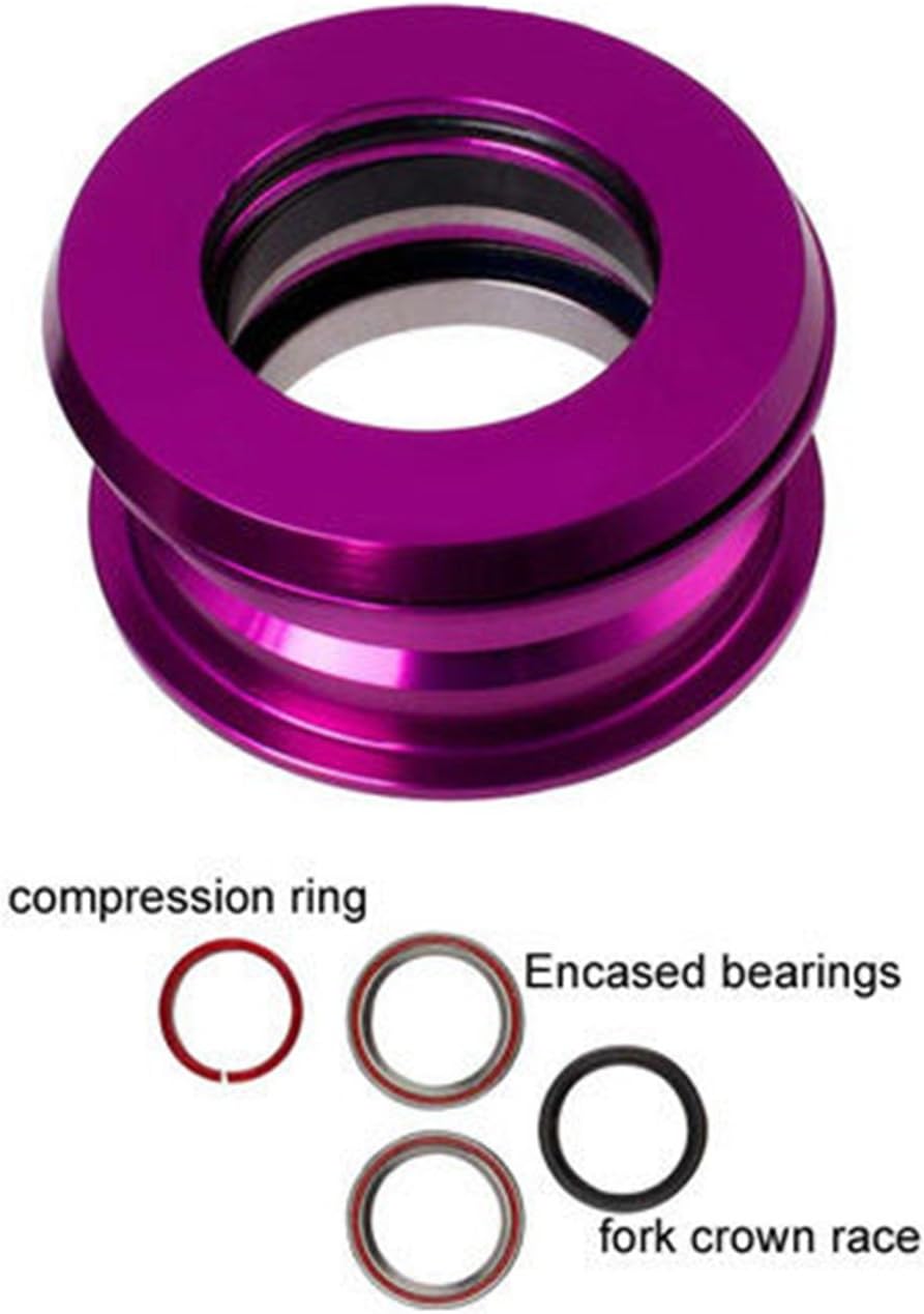 Scooter purple Pro integrated Threadless headset 1 18