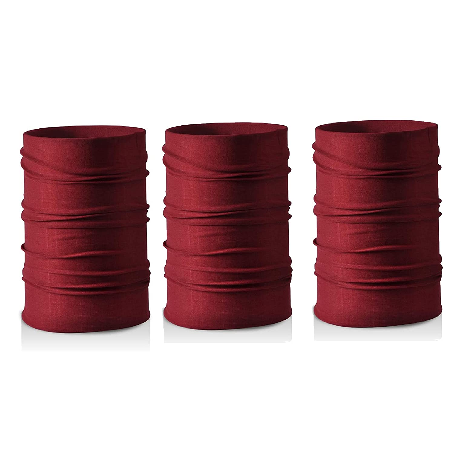 aadikart Mens Head Cover Band Bandana Stretch Hair Style Japanese 3 Maroon b-picture-45