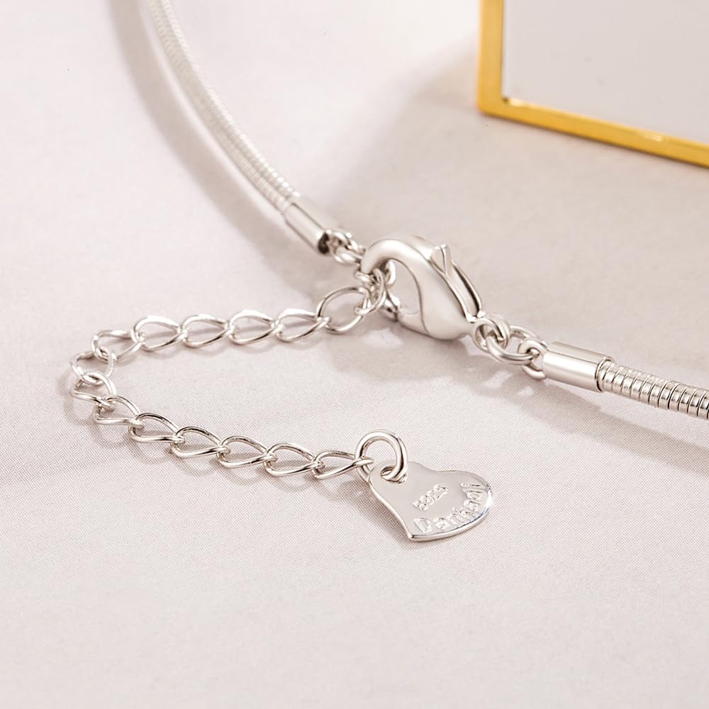 Solid 925 Sterling Silver 2.5mm Snake Chain Necklace, Delicate Round Collar Choker, Adjustable 16" 18" 20" Clavicle Length for Women - Image 5