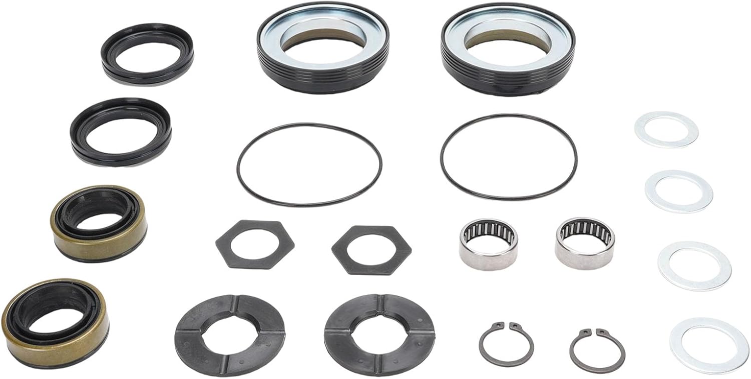 Yoidesu 701166X, Outer Axle Dust Seal Internal Stamp Steel Stamp Simple Installation Aguar the Dip Ring Kit for the Front Axle