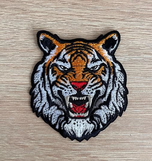 Tiger Head Embroidery SEW Patch 4 INCH Patch (1 PEES) 888U-image-34