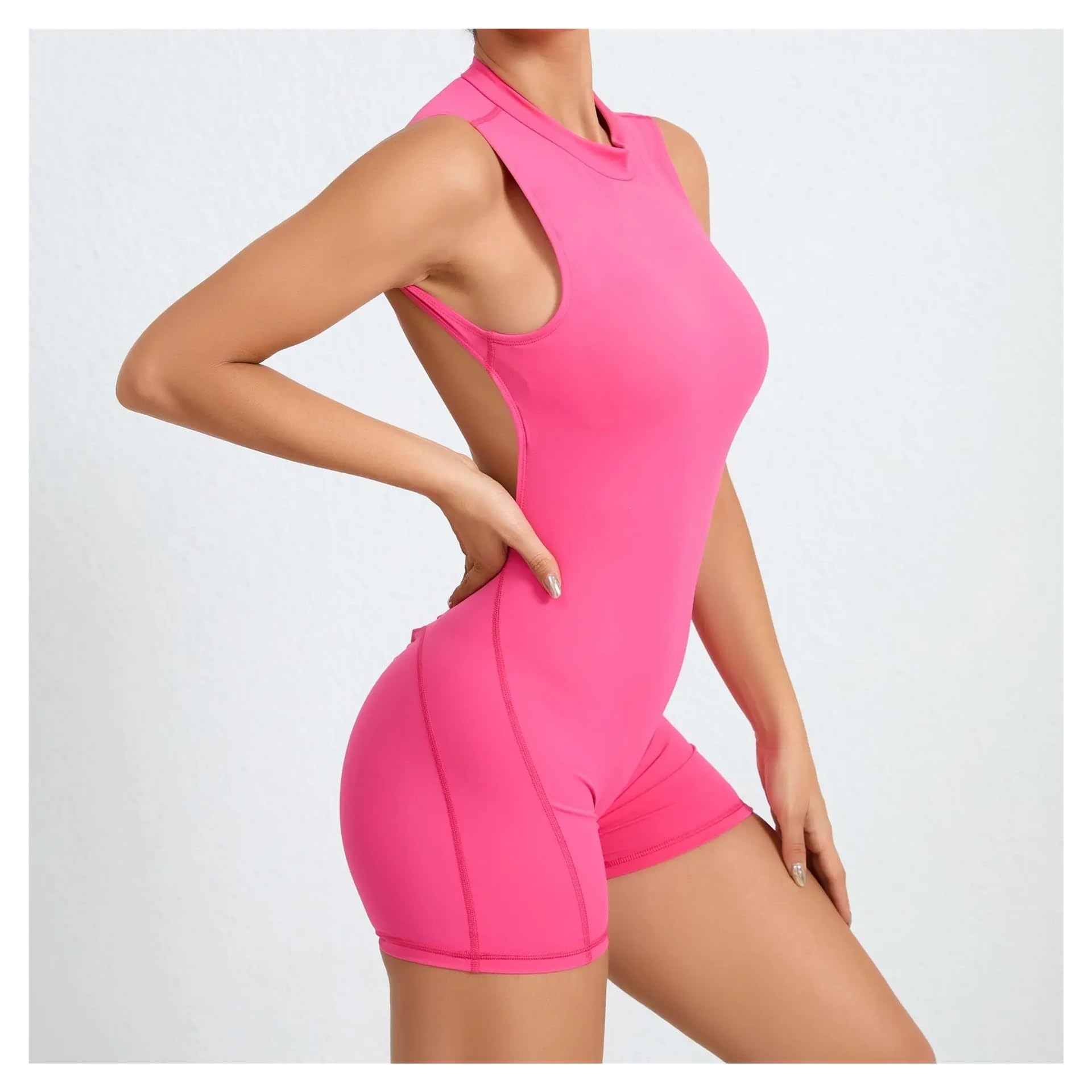 Conjunto de entrenamiento de gimnasio for mujer, traje de yoga, mono deportivo, monos de fitness elásticos, monos de entrenamiento push up for mujer