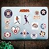 Stickers Pack Houston Vinyl Astros Aesthetic Stickers Pack of 49 pcs #1