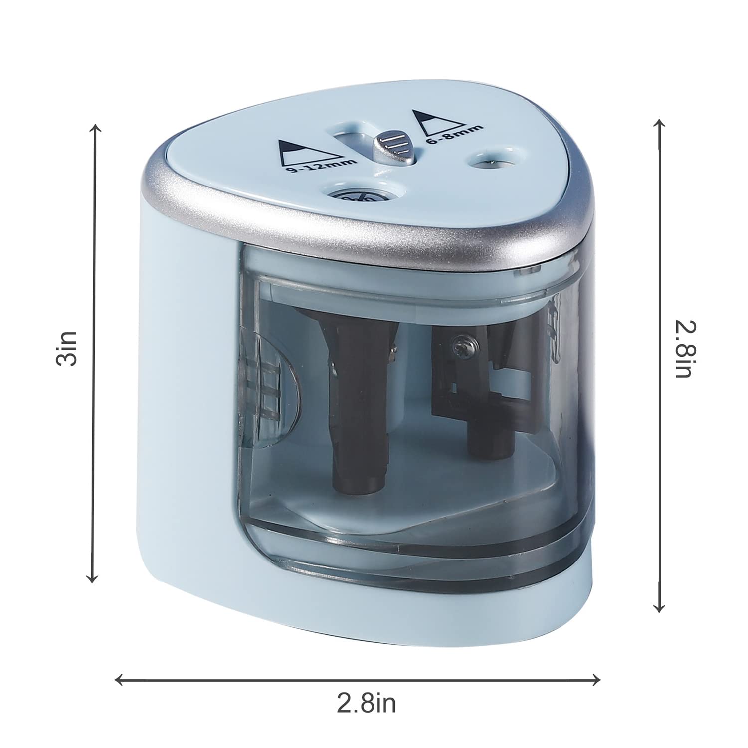 Temperamatite elettrico丨Design a Doppio Controllo, Apertura e Arresto, portautensili intercambiabile丨Gli Studenti imparano a dipingere