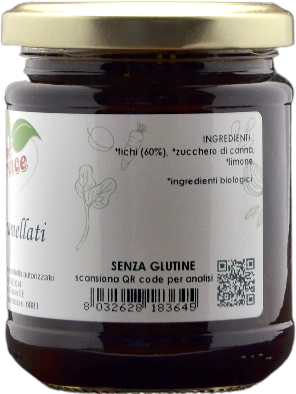 Cesto Regalo con Prodotti Artigianali Biologici - Fichi, Fragole, Zucche Caramellati Bio - Bundle regalo L'ALTERNATIVO