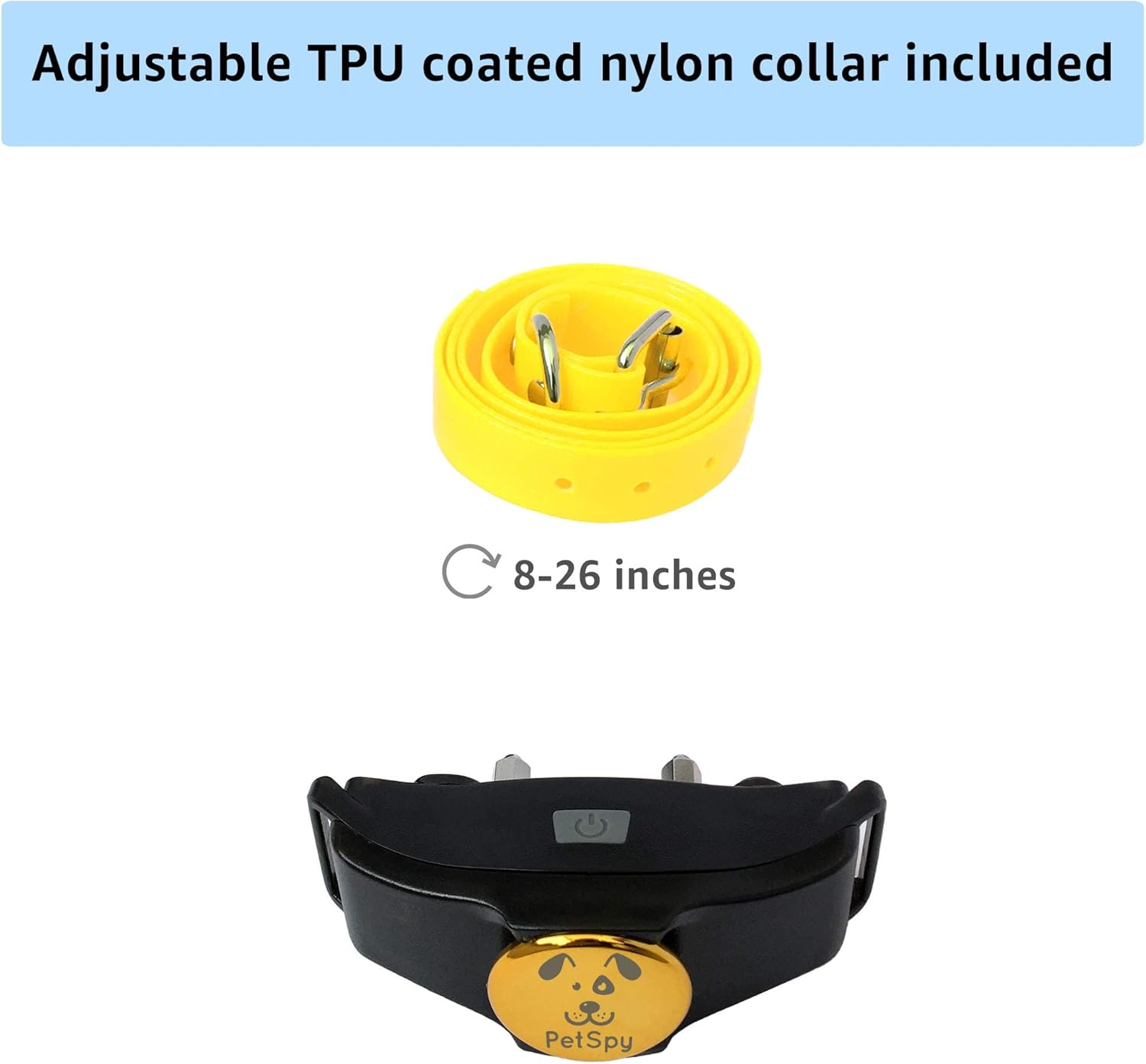 PetSpy P320N Dog Training Shock Collar, 400 Yards, Medium to Large Dogs, with Vibration, Electric Shock and Beep, Waterproof, Remote Trainer