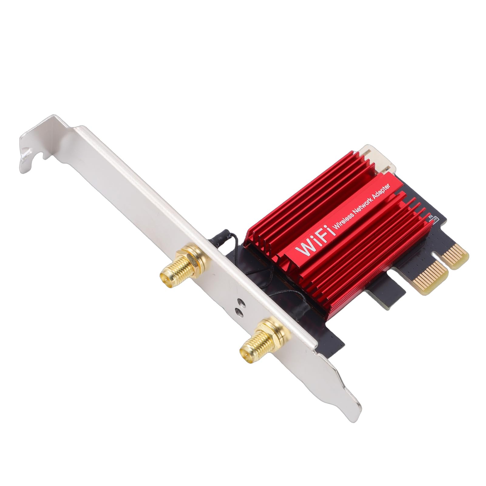 Bewinner Scheda WiFi WiFi 7 PCIe, Bluetooth 5.4, Adattatore di Rete Wireless Desktop Tri-Band 6G 5G 2.4G per 10 11, velocità 2880Mbps, Antenna 12dBi