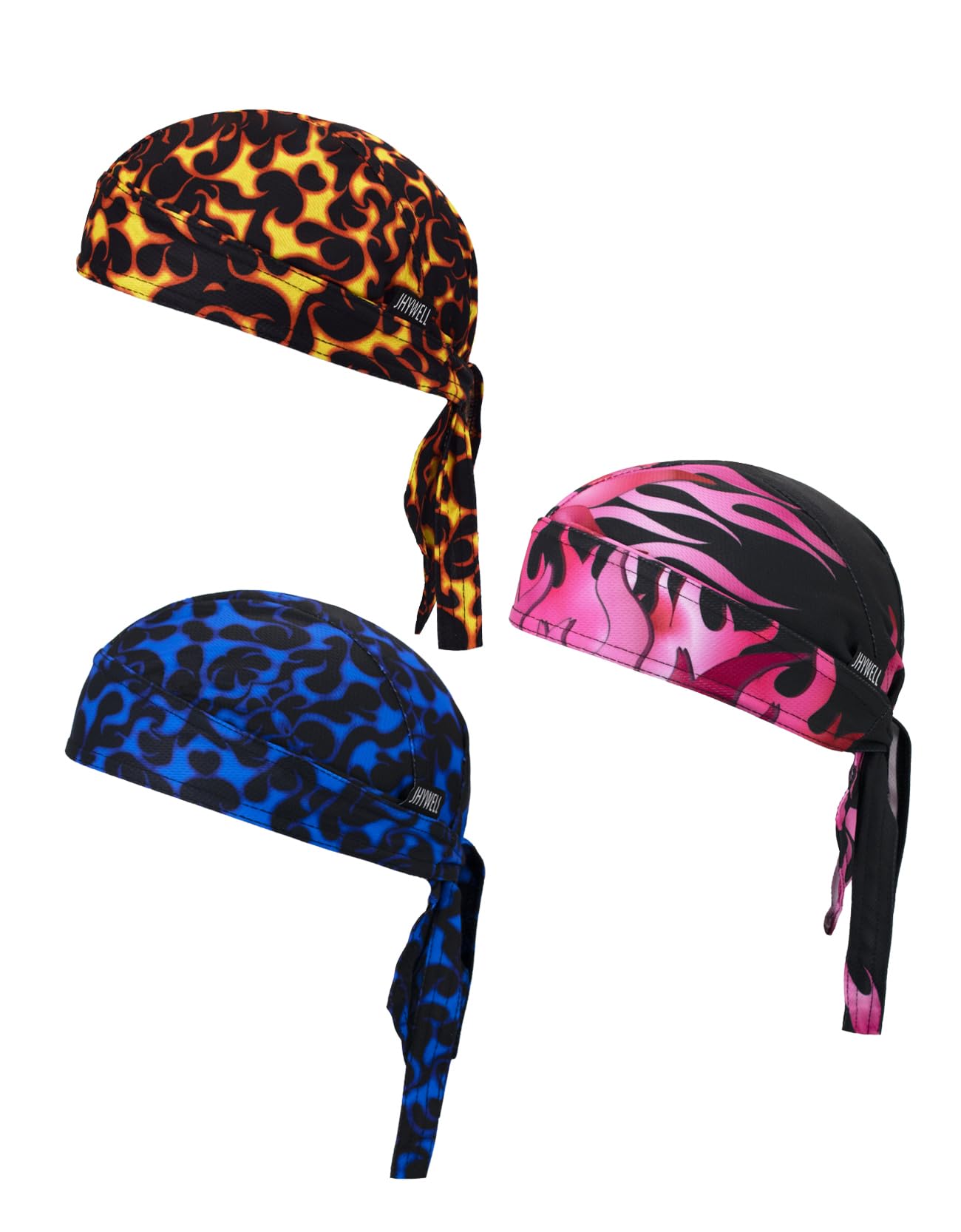 Sweat Wicking Doo Rag Cooling Dew Rag Helmet Liner Hat Large Motorcycle Head Wrap Bandana Skull Caps for Men and Women