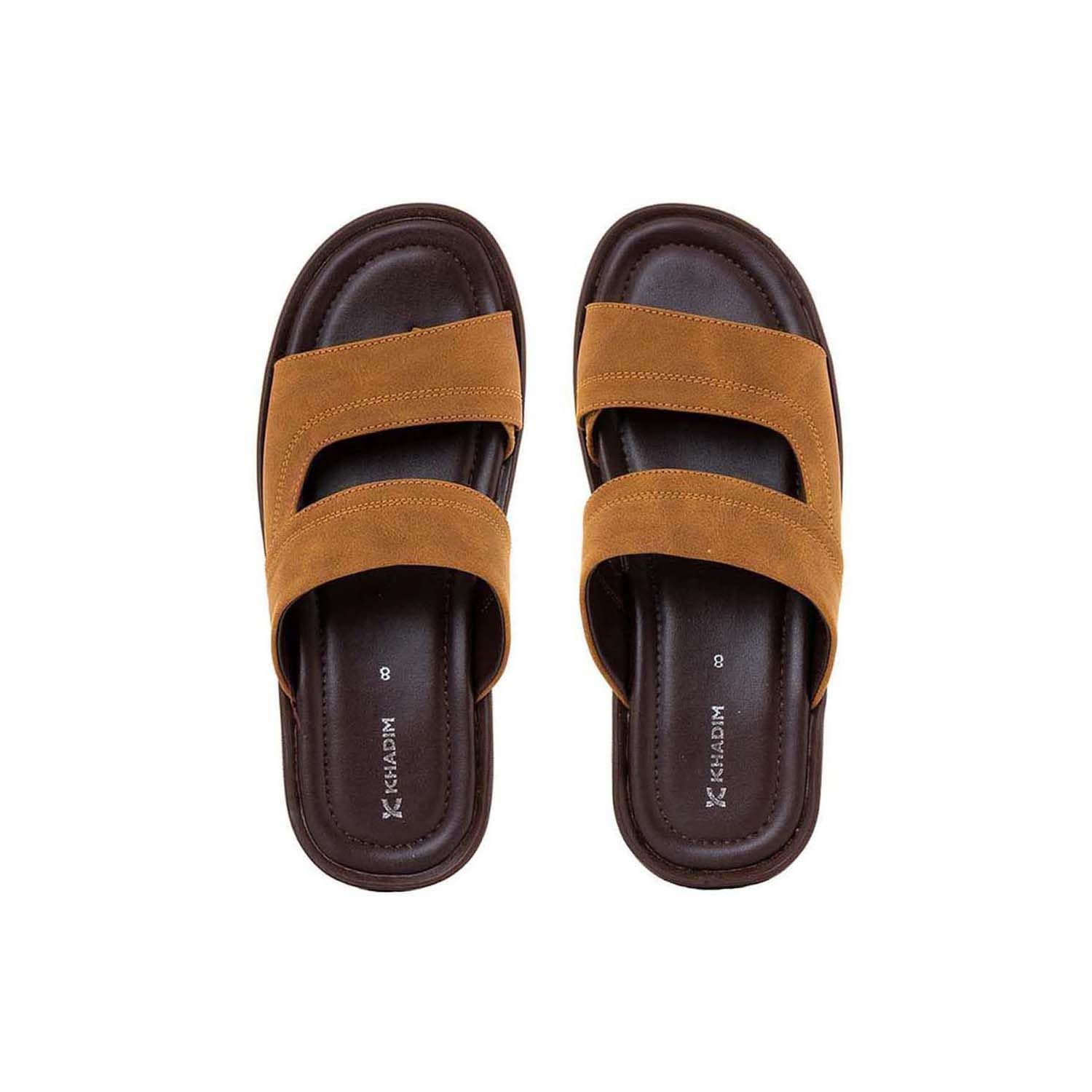 Khadims Brown Casual Slip On Sandal for Men (1147843) (B0CX5HLXCC) Amazon Price History, Amazon Price Tracker