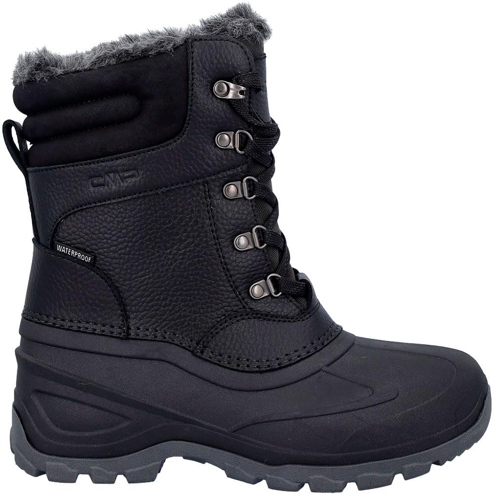Cmp Mujer Atka Waterproof Botas Apreski Negro