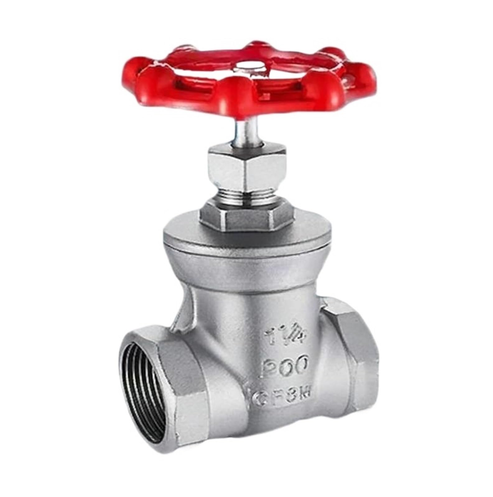 Valvola a saracinesca Avvitata in Acciaio Inossidabile 1/2 "3/4" BSP Valvola Femmina for contatore dell'Acqua(1 2)